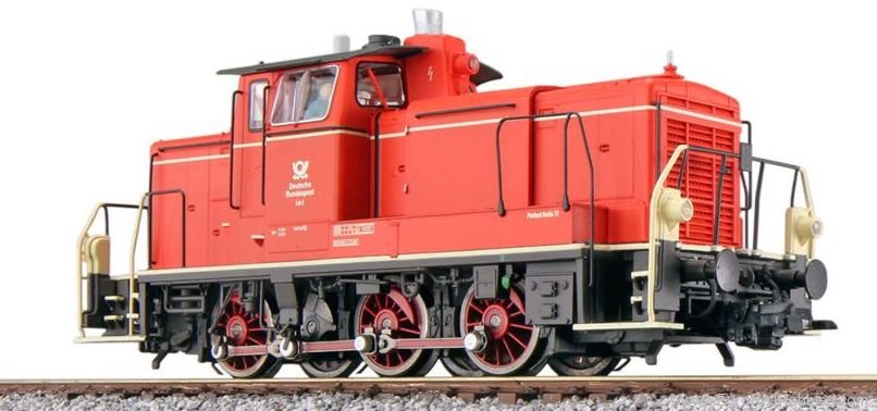 ESU 31423 Diesel locomotive, H0, BR V60, Post Lok 5, re