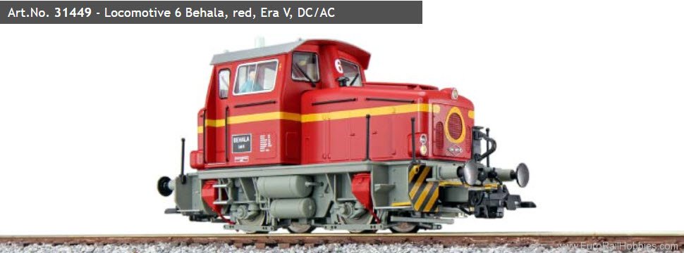 ESU 31449 Diesel locomotive KG230, Lok 6 Behala, (DCC/M