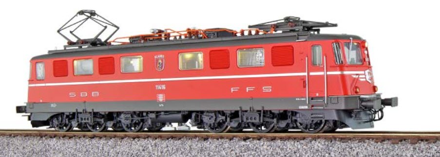 ESU 31533 SBB Electric Locomotive, AE6/6, 11416 Glarus 