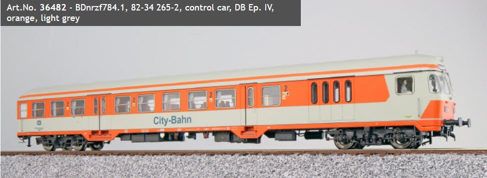 ESU 36482 DB BDnrzf784.1, 82-34 265-2, Cab Control Coac