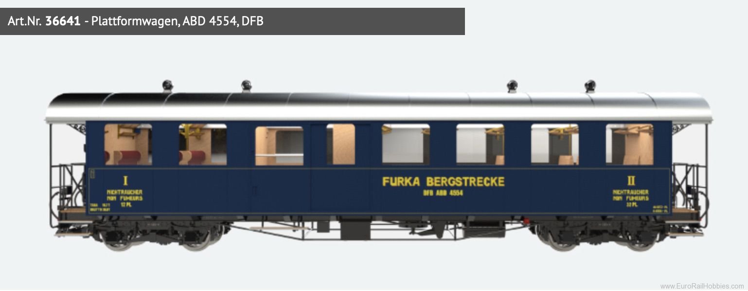 ESU 36641 Platform truck, Pullman IIm, ABD 4554 DFB, bl