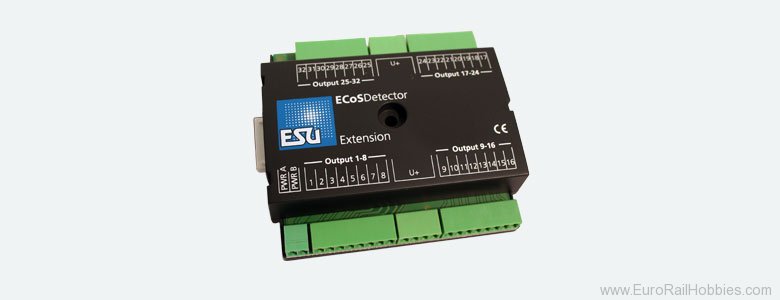 ESU 50095 ECoSDetectior Extension. 32 digital outputs 1
