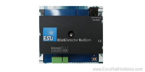 ESU 50098 ECoSDetector RC feedback module,  4 inputs wi