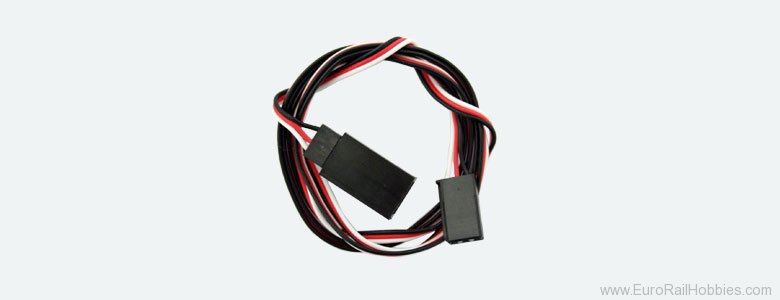 ESU 51810 Servo extension cable: 3-pole J/R plug on J/R