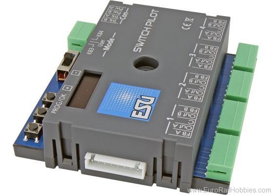 ESU 51830 SwitchPilot V2.0, accessory decoder for 4 twi