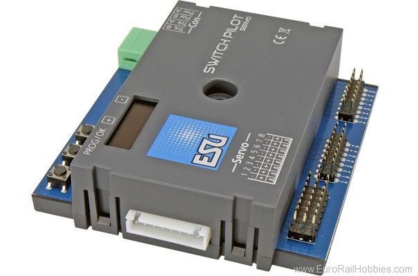 ESU 51832 SwitchPilot 3 Servo, 8x servo decoder, DCC/MM