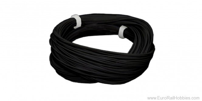 ESU 51942 Thin cable, Diameter 0.5mm, AWG36, 2A, 10m wo