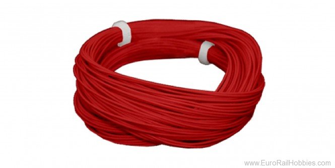 ESU 51943 Thin cable, Diameter 0.5mm, AWG36, 2A, 10m wo