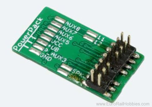 ESU 51992 Adapter board 24 pin E24 socket to PluX16