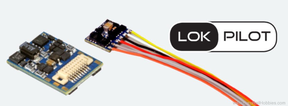 ESU 59816 LokPilot 5 micro DCC/MM/SX, 6-pin NEM651, gau