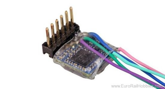 ESU 59837 LokPilot 5 micro DCC/MM/SX, 6-pin Direct angl