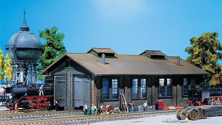 Faller 120165 Two-stall engine shed