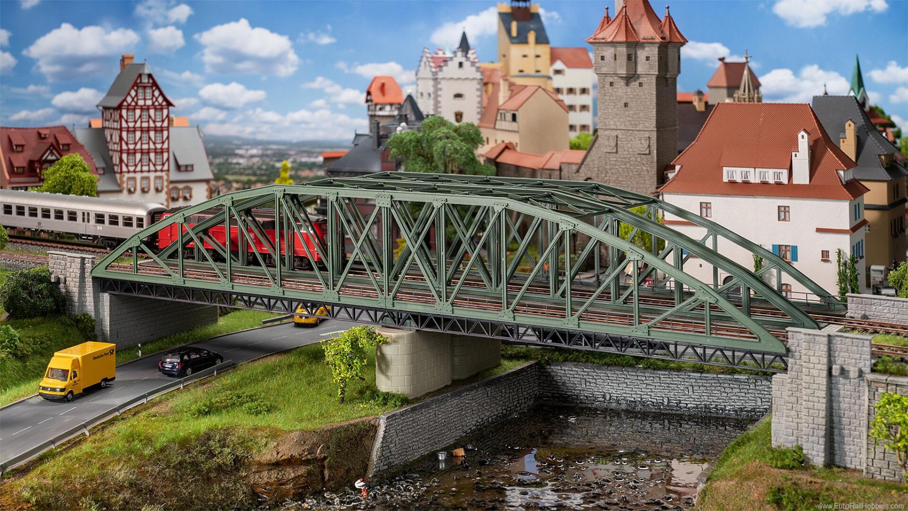 Faller 120507 Arch bridge, 2-track