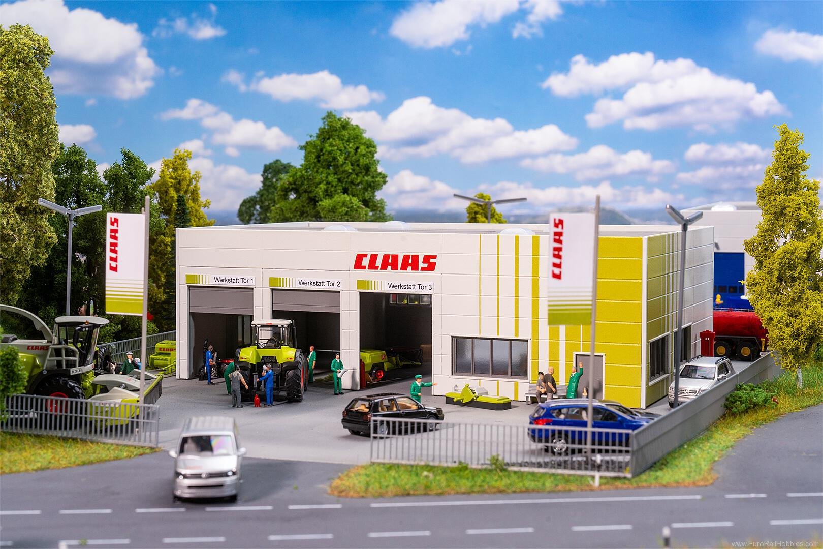 Faller 130121 CLAAS Agricultural machinery workshop