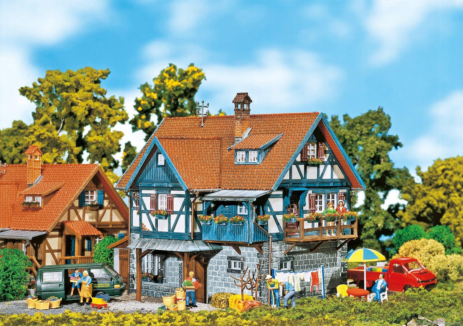 Faller 130275 Rural half-timbered house