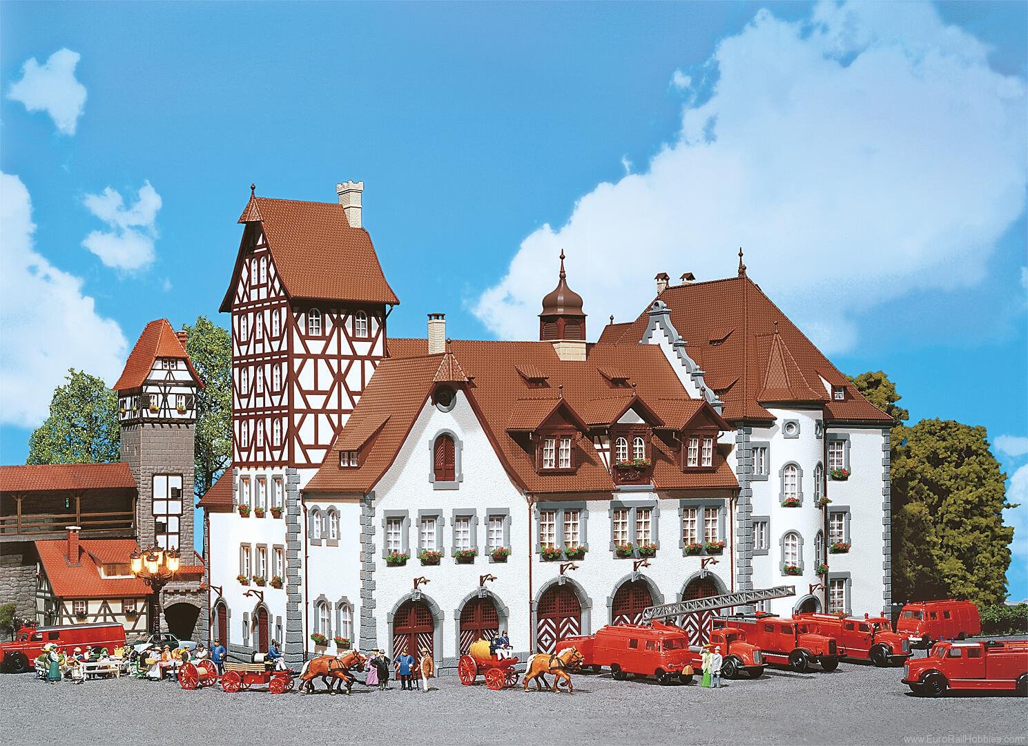 Faller 130337 Historical fire station 1 Nuremberg