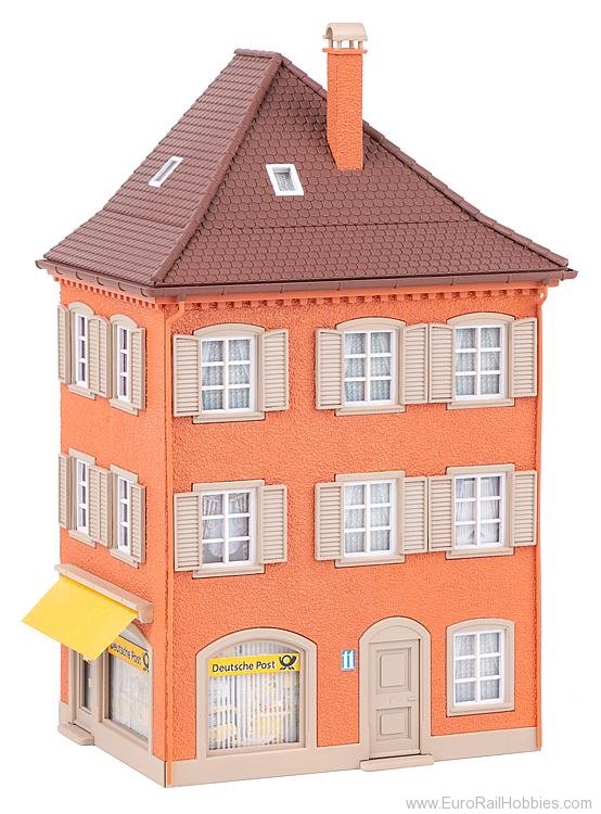 Faller 130617 Corner house with post office