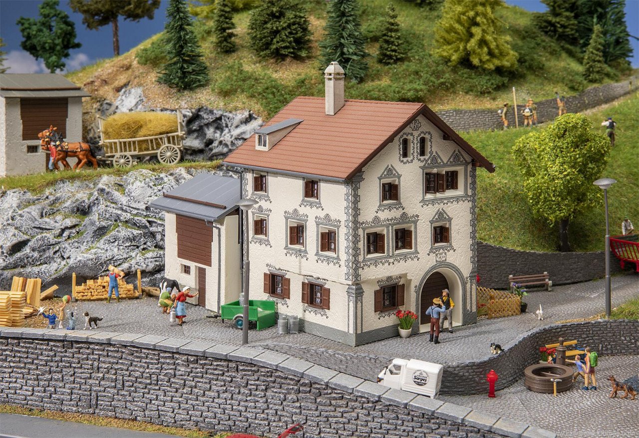 Faller 130632 Bergun Bundner house