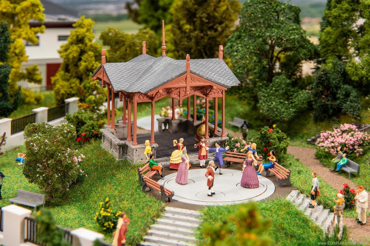 Faller 130655 Music Pavilion with Dancing Figures