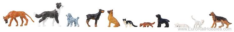 Faller 151902 Dogs and cats