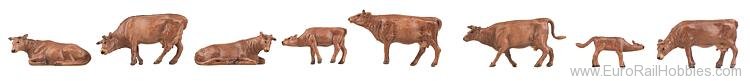 Faller 151922 Allgau Swiss Brown cattle