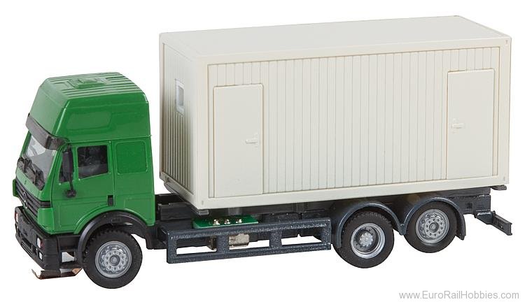 Faller 161480 Lorry MB SK'94 Building site Container (HERPA