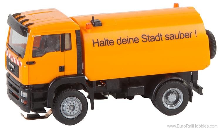 Faller 161482 Lorry MAN TGA Street sweeper(HERPA)