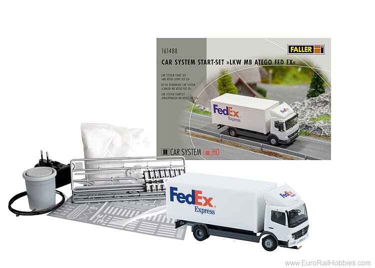 Faller 161488 Car System Start-Set MB Atego Lorry FedEx