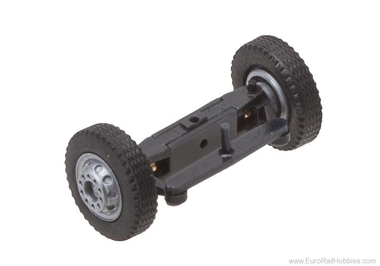 Faller 163002 Front axle, completely assembled for lorries 