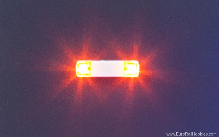 Faller 163760 Flashing lights, 13.5 mm, orange