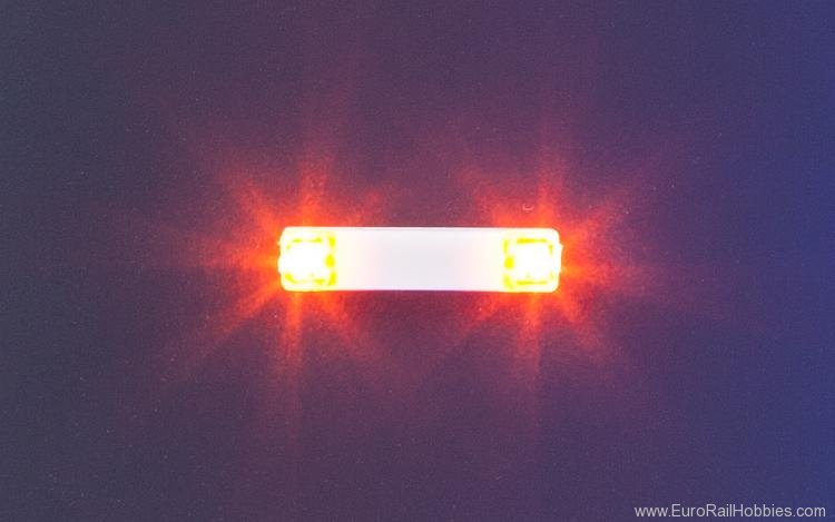 Faller 163762 Flashing lights, 15.7 mm, orange