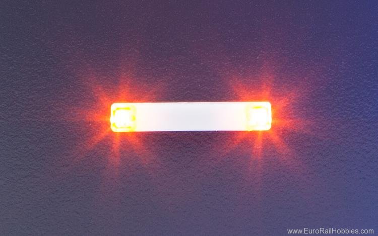 Faller 163764 Flashing lights, 20.2 mm, orange