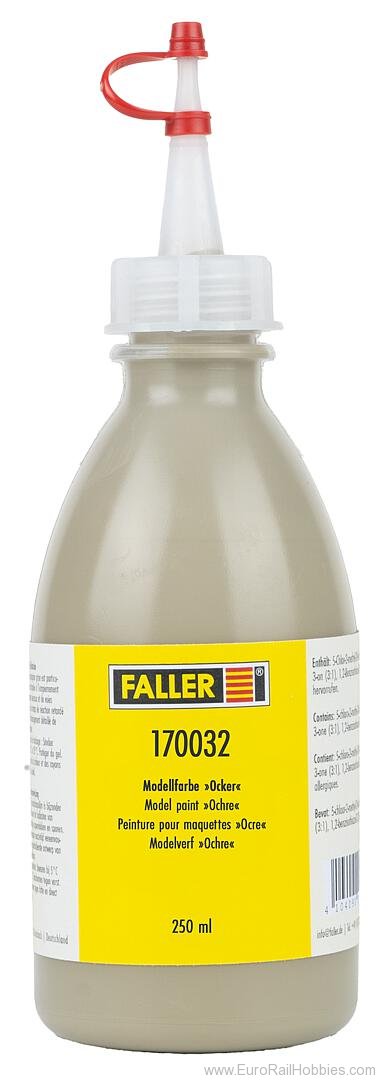 Faller 170032 Model paint Ochre, 250 ml