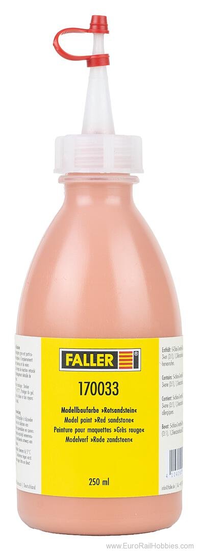 Faller 170033 Model paint Red sandstone, 250 ml