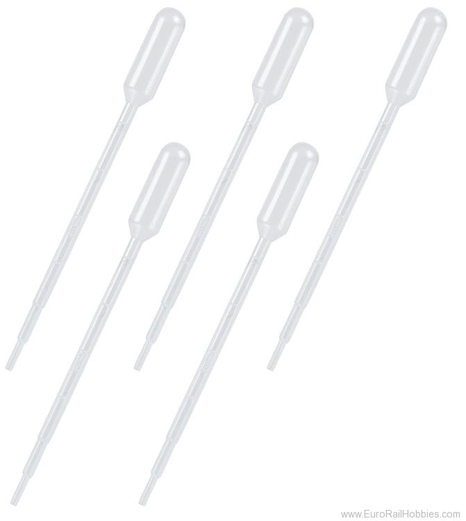 Faller 170531 Pipettes, plastic, 5 pieces