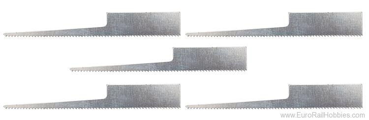 Faller 170544 5 Spare blades, saw, fine