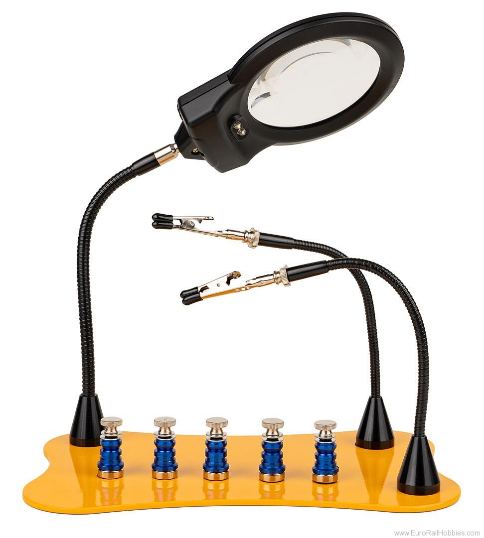 Faller 170556 Soldering and work station with magnifying la