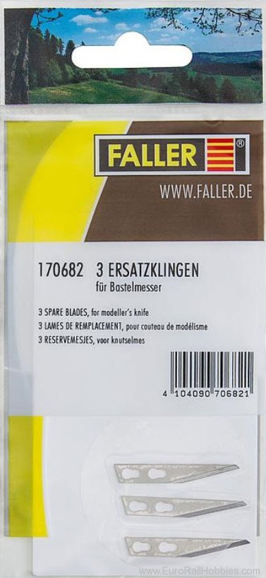 Faller 170682 Spare Modeller's Knife Blades