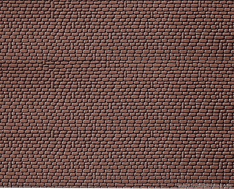 Faller 170806 Decorative sheet, Sandstone, red