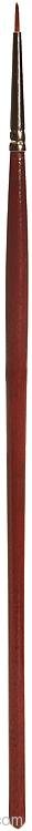 Faller 172102 Round brush with brown tip, synthetic, Size 0