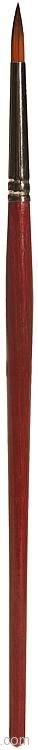 Faller 172108 Round brush with brown tip, synthetic, Size 4