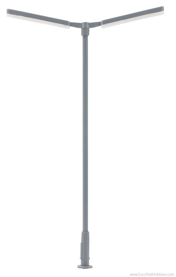 Faller 180222 LED Cross-mast light, dual-arm, cold white