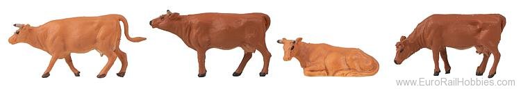 Faller 180235 Cows Figurine set with mini sound effect