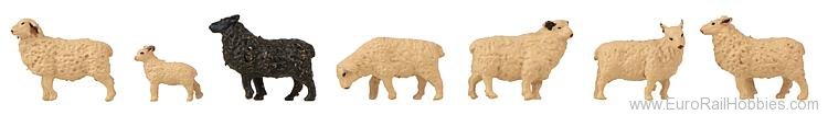 Faller 180236 Sheep Figurine set with mini sound effect