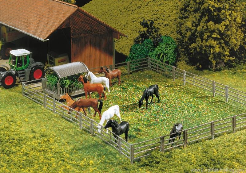 Faller 180434 Fence systems for stalls and open stable farm
