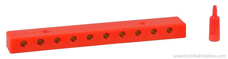Faller 180801 Distribution plate, red