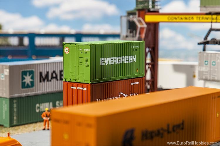 Faller 180821 20' Container EVERGREEN