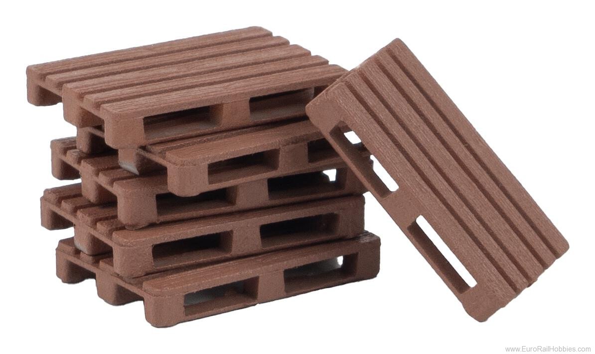 Faller 180876 60 Wooden pallets