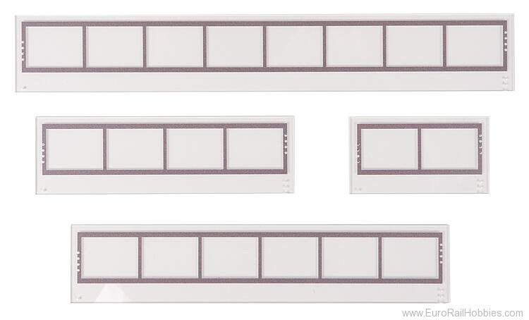 Faller 180894 Set of glass elements, Goldbeck