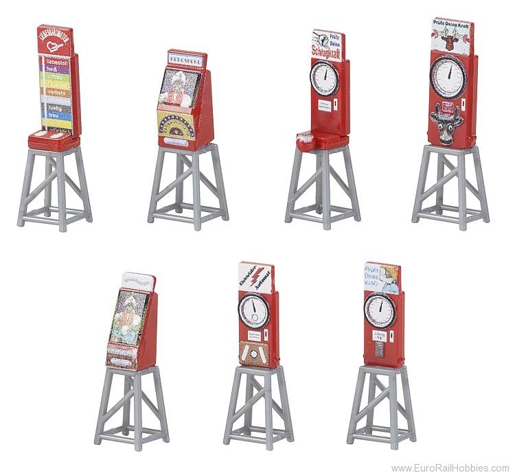 Faller 180946 7 Funfair slot machines